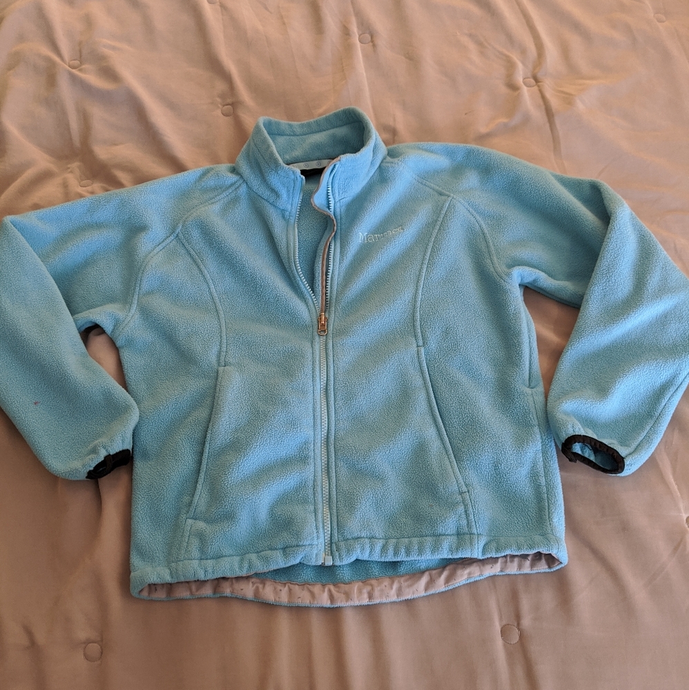 Marmot fleece zip up jacket